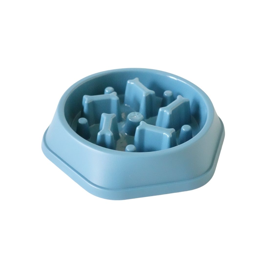 Slow Pet Feeder Non Slip Bowl