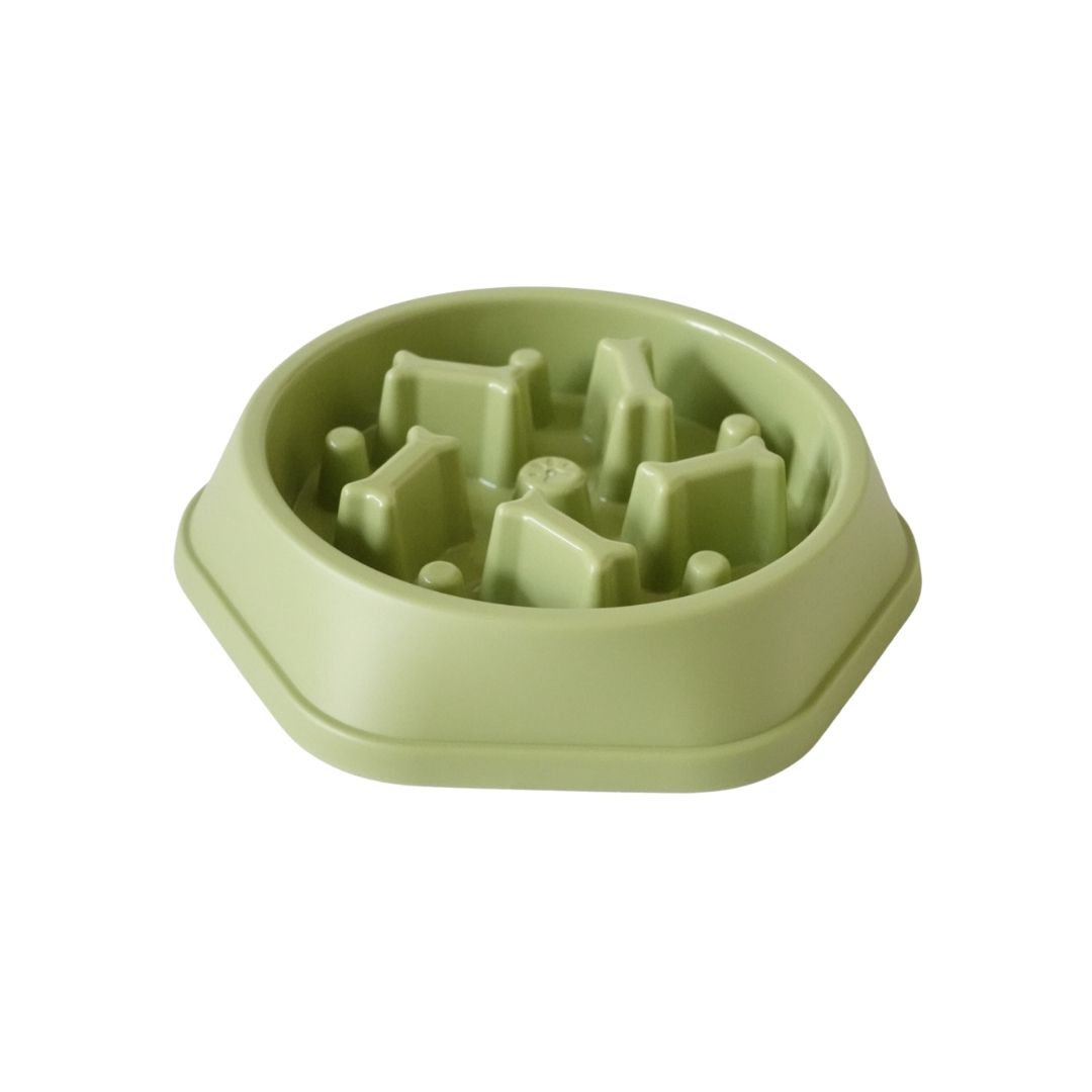 Slow Pet Feeder Non Slip Bowl